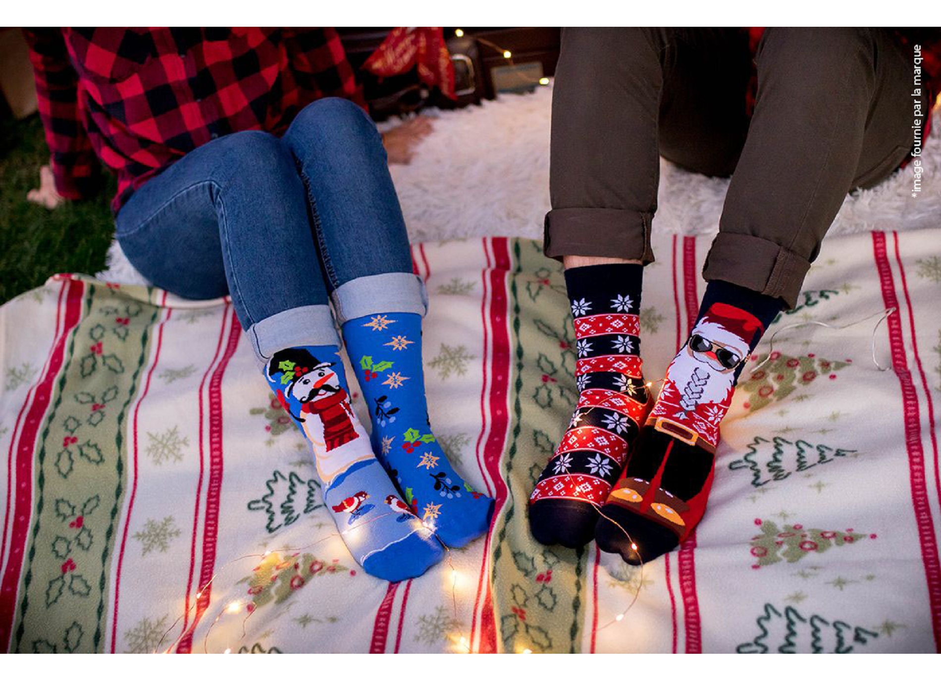 Semainier noel multicolore