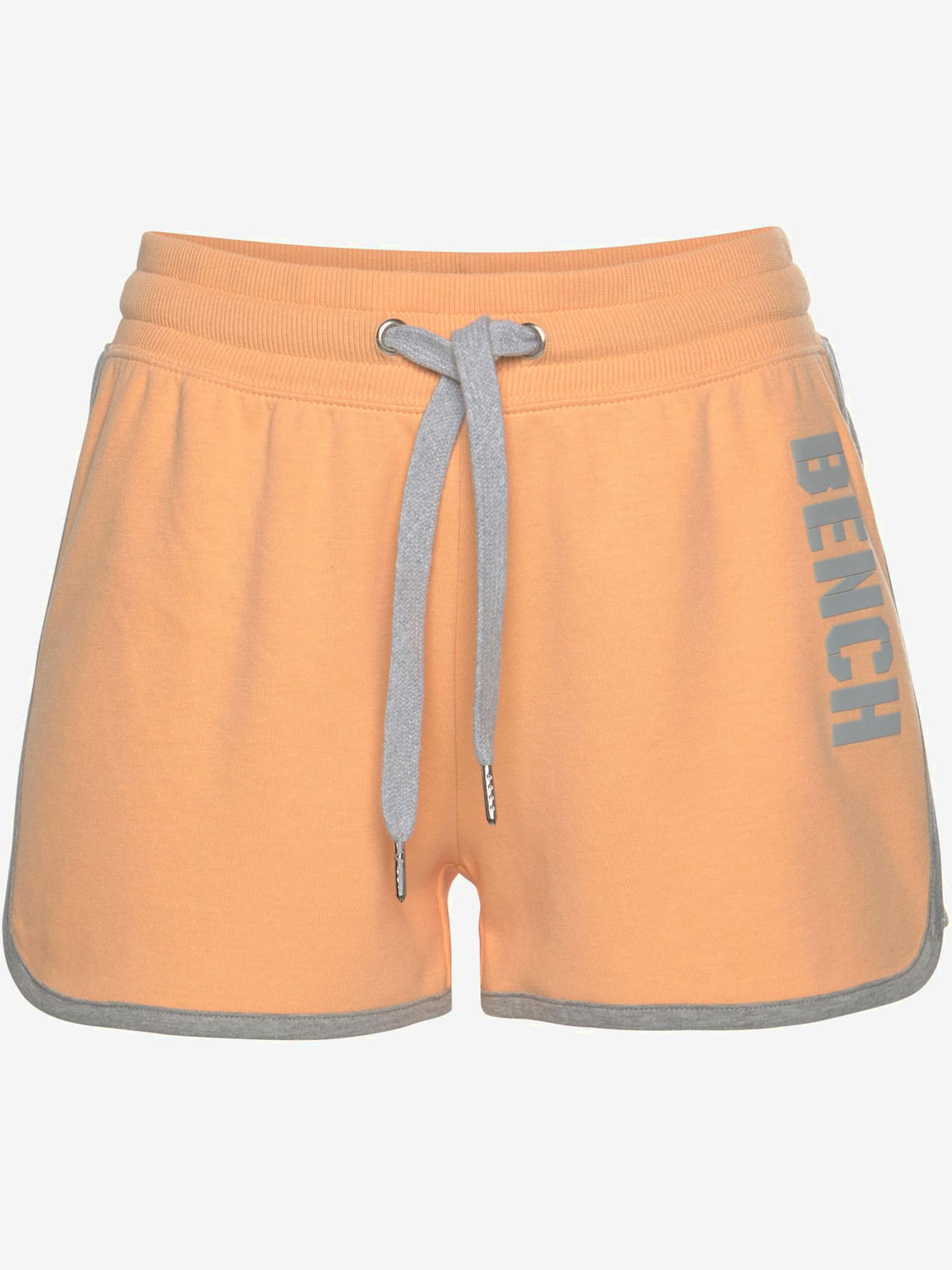 Short en matière sweat short décontracté, ceinture à coulisse élastique