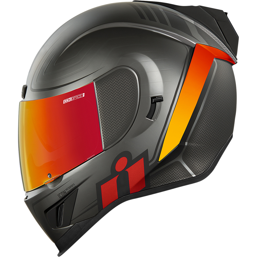 Icon - Casque Airform Resurgent™ Noir / Rouge