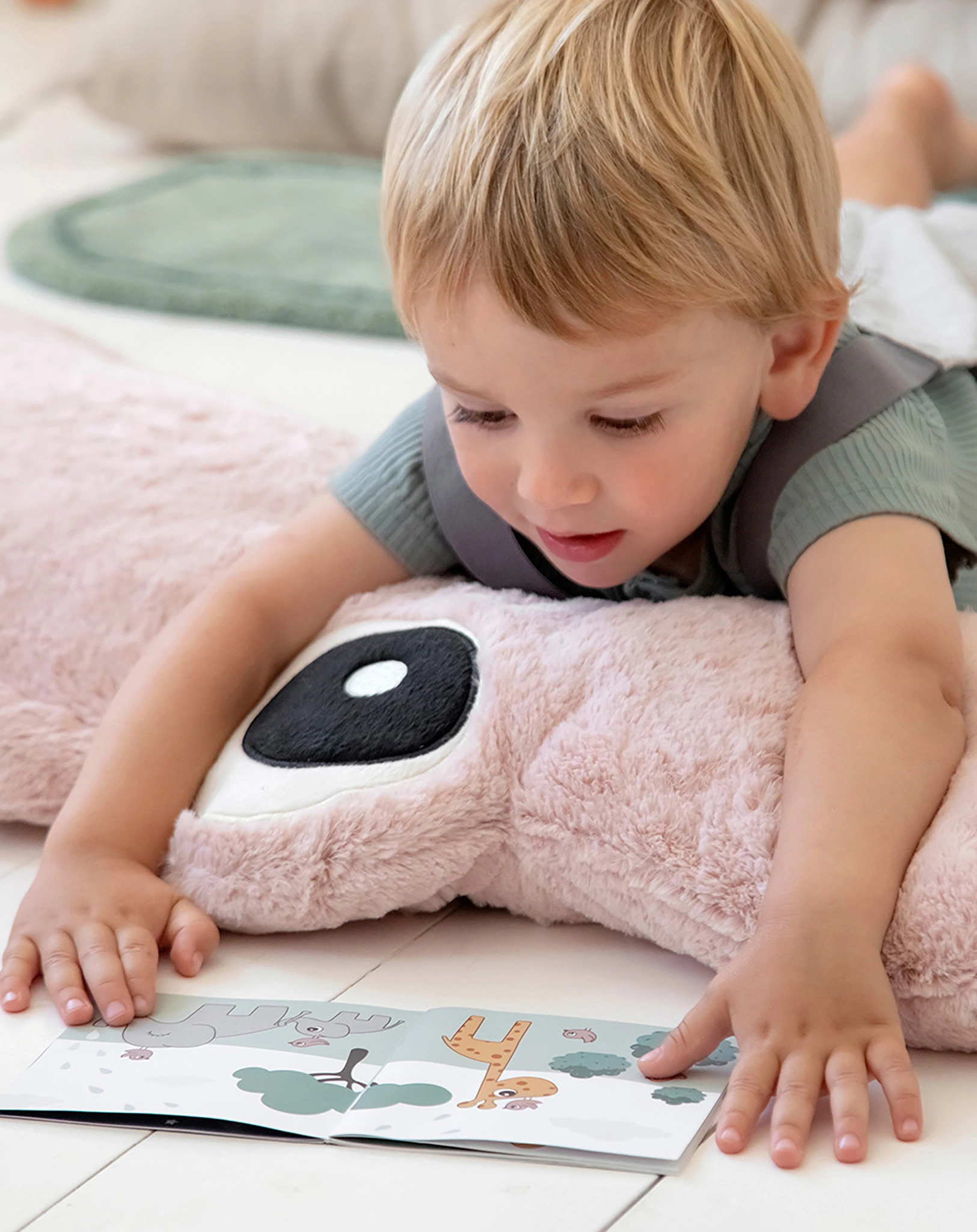 Kuscheltier CROCO (100x40) in rosa