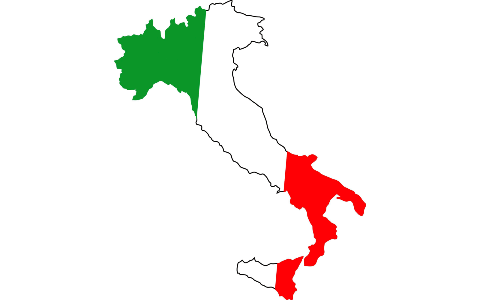 Schütz Länderkontur Aufkleber für Fahrzeuge Italien 70 x 55 mm