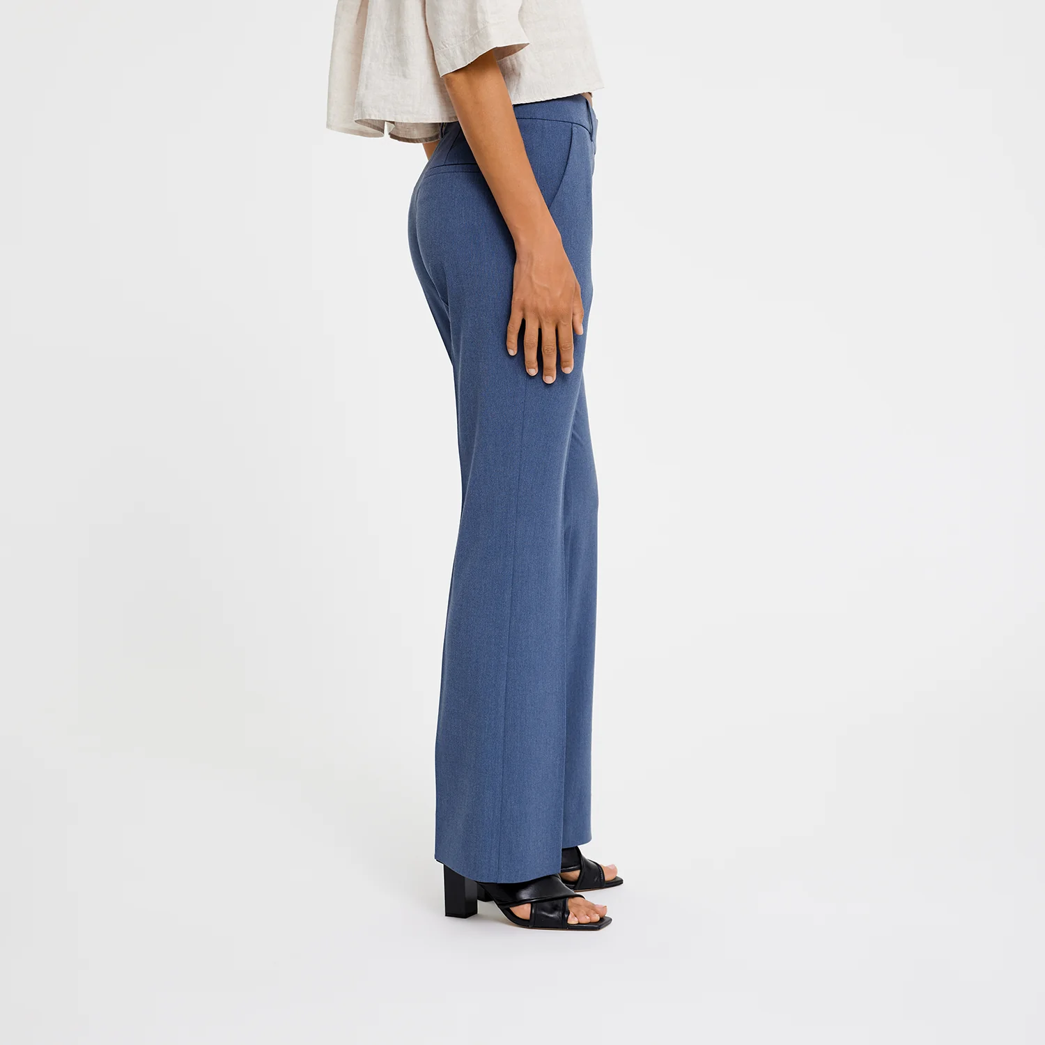 Five Units  Clara bukser - Blue Melange