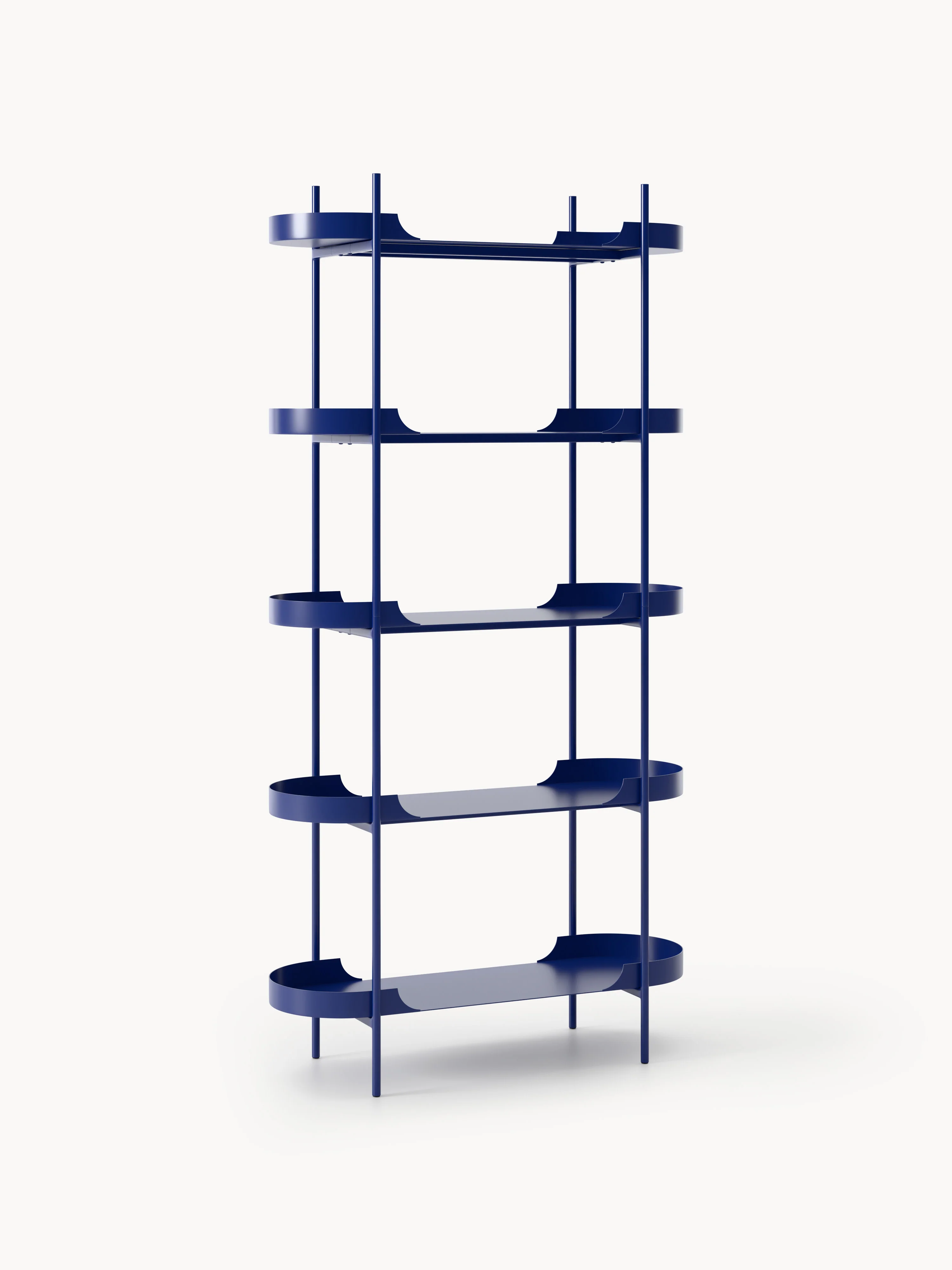 Hoog metalen wandrek Taru