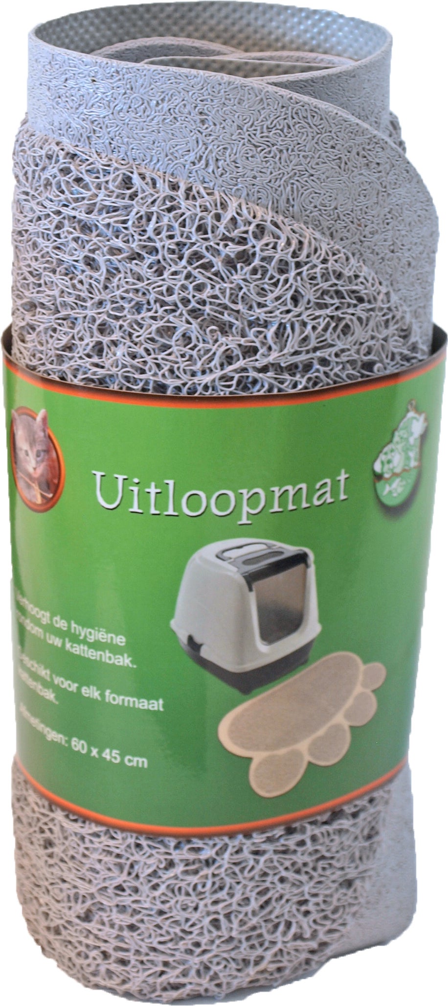 Boon uitloopmat Poot grijs 60 x 45 cm