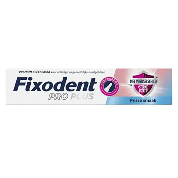 Fixodent Pro Plus Crème Adhésive Premium Antibactérienne Pour Prothèses Dentaires 40g