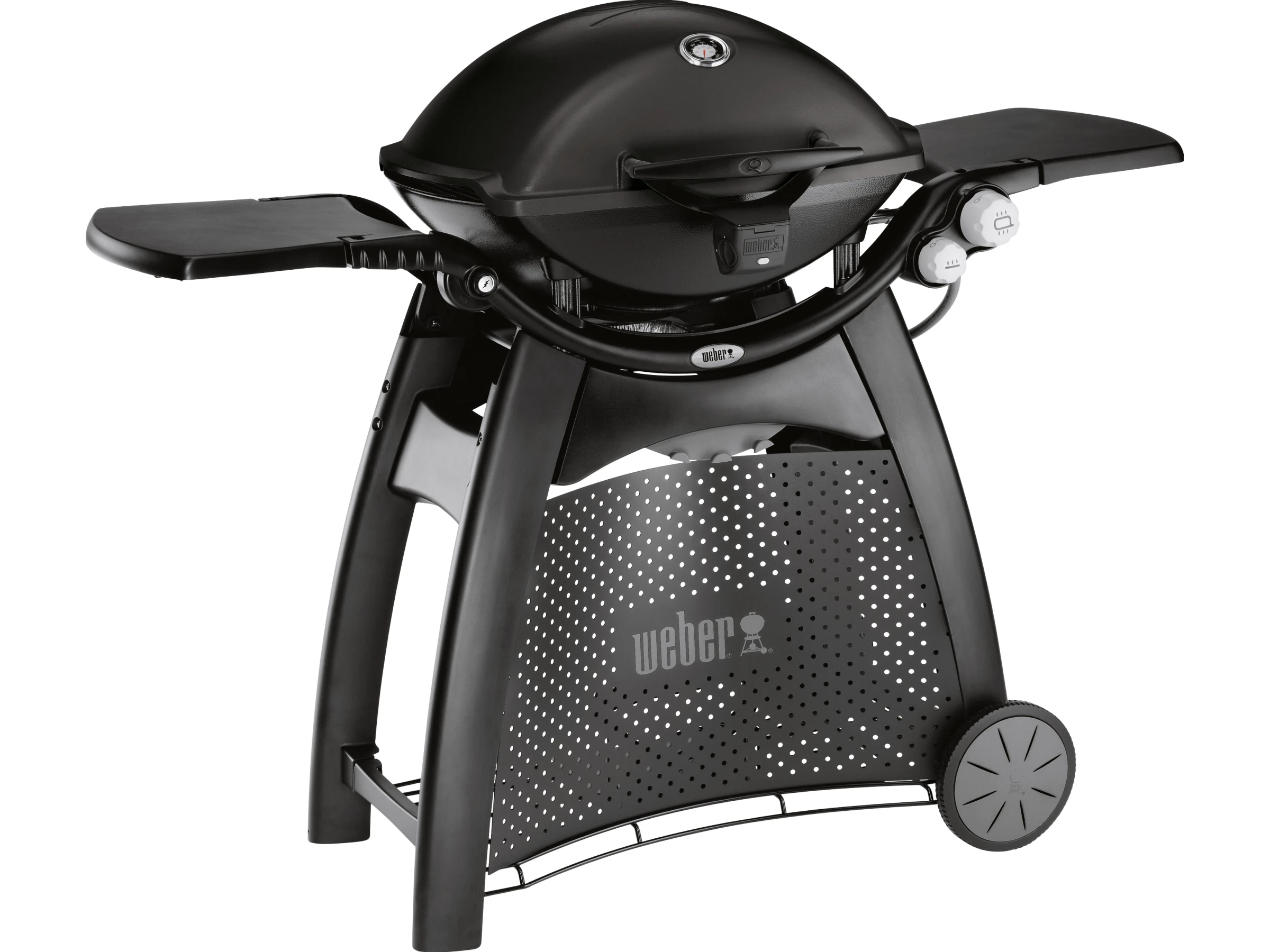 Weber Gasgrill Q 3200 Black Line mit 2 Brennern
