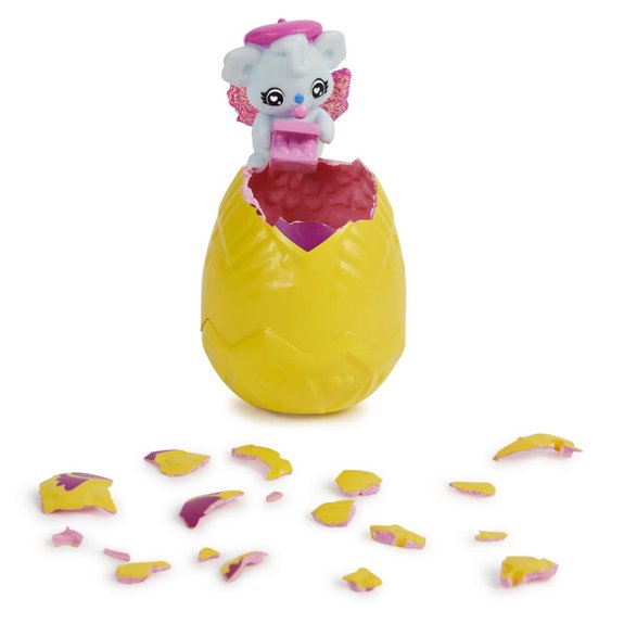 Pack Oeuf 1 Hatchimals enfant - Famille surprise Rainbow-Cation