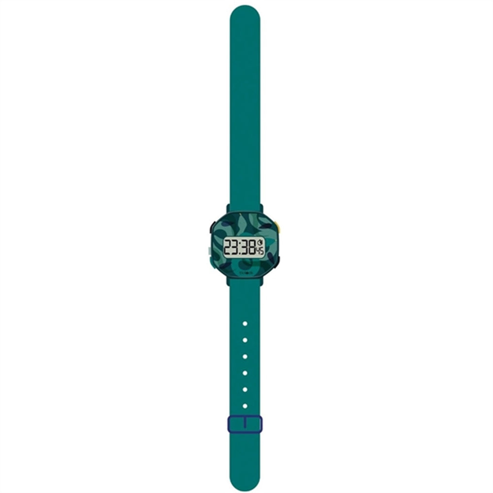 Ticlock Digitalur Slanger Grøn - Djeco