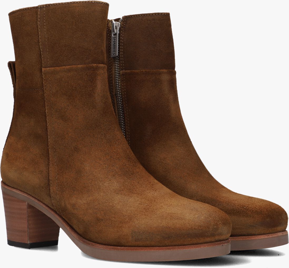 SHABBIES bruine shabbies enkellaarsjes lieve g ankle boot