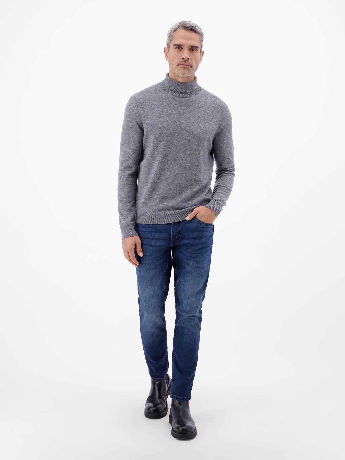 CONLIN 5-Pocket Stretch-Denim, SLIM FIT, unifarben