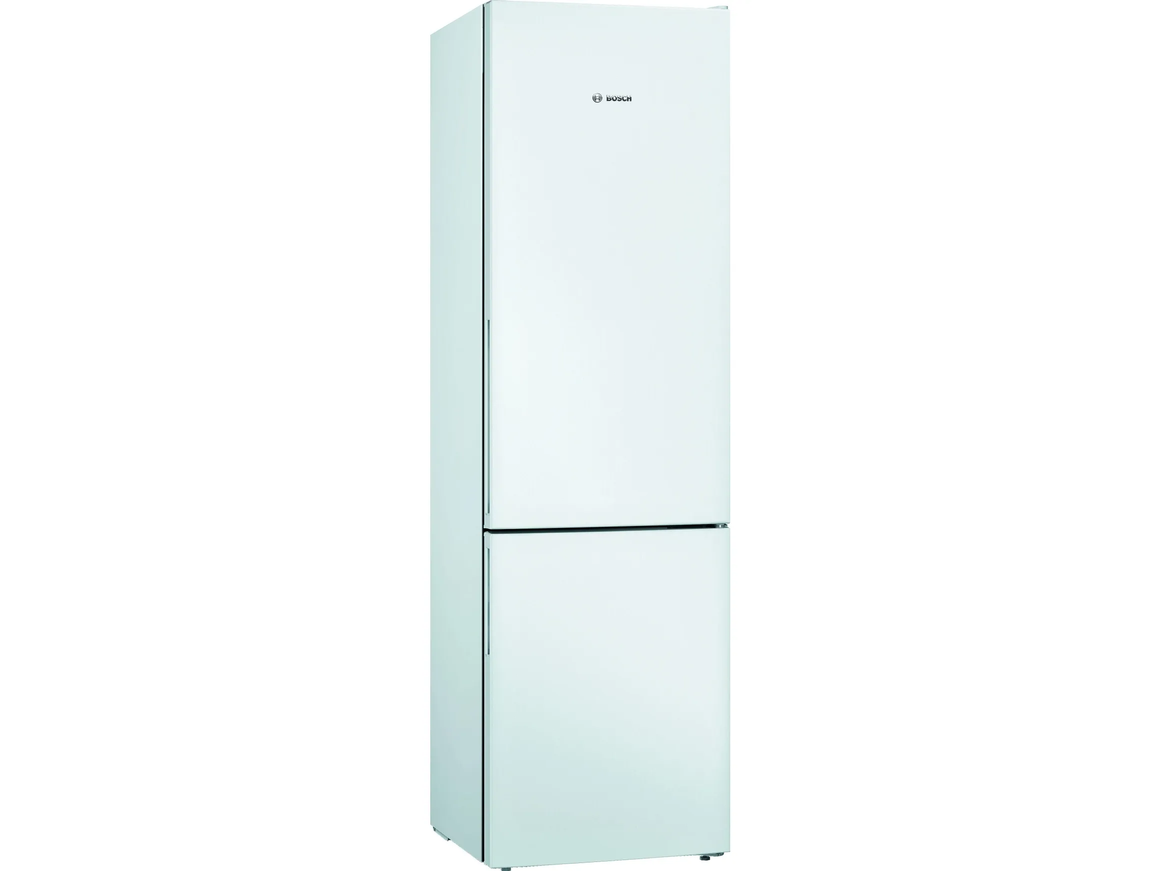 Bosch Serie | 4 KGV39VWEA - Køleskab/fryser - bund-fryser - bredde: 60 cm - dybde: 65 cm - højde: 201 cm - 343 liter - Klasse E - hvid