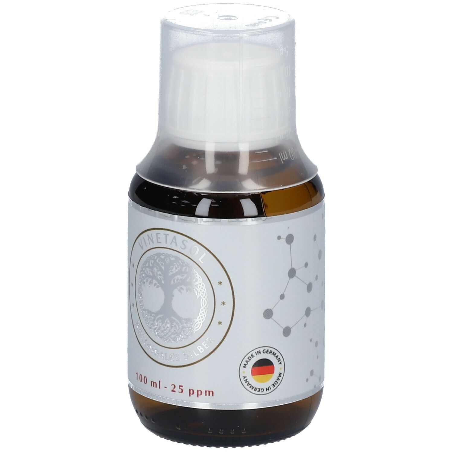 Vinetasol kolloidales Silber 25 ppm