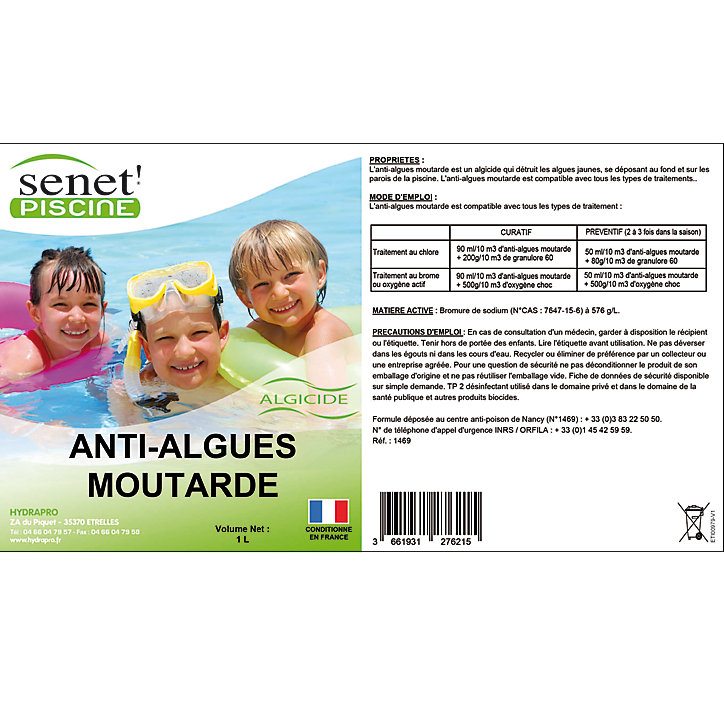 Anti-algues moutarde 1L