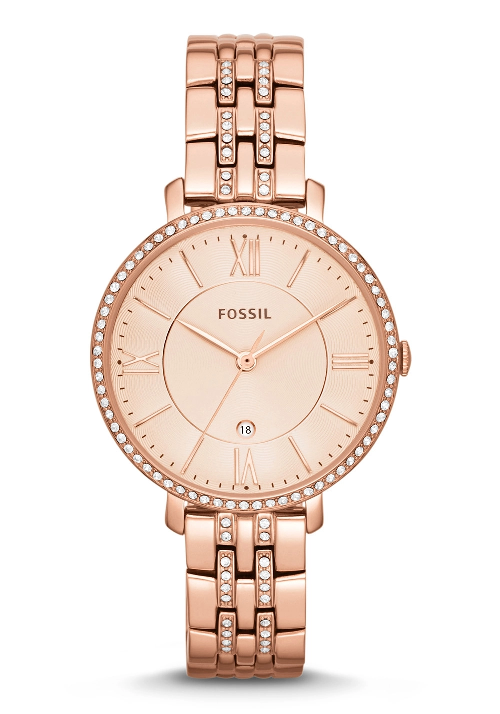 Fossil Jacqueline Damenuhr Roségold ES3546