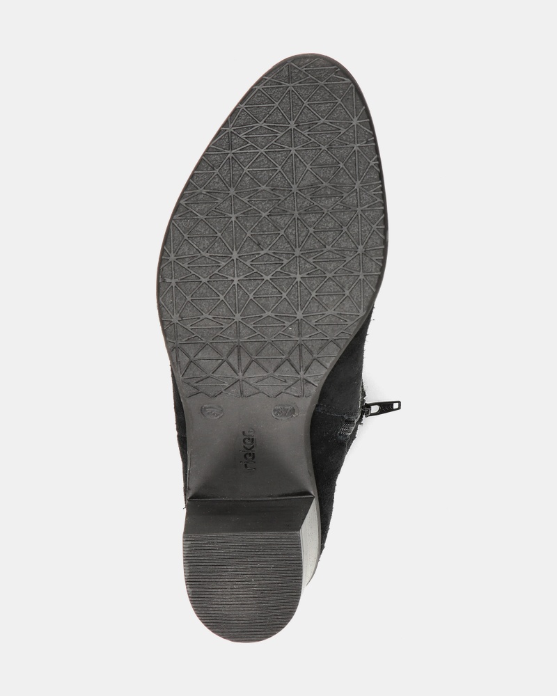 Rieker Rits- & gesloten boots  - zwart