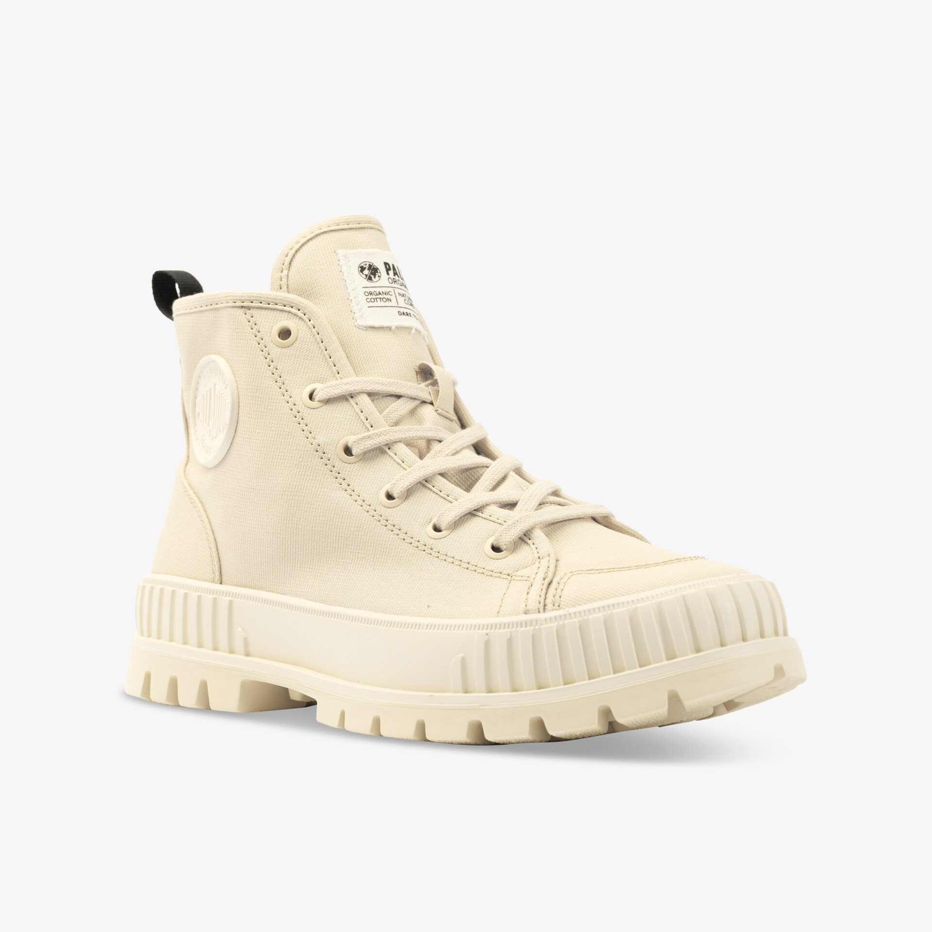 PALLADIUM PALLASHOCK ORG 2 Damen Leinenschuhe beige