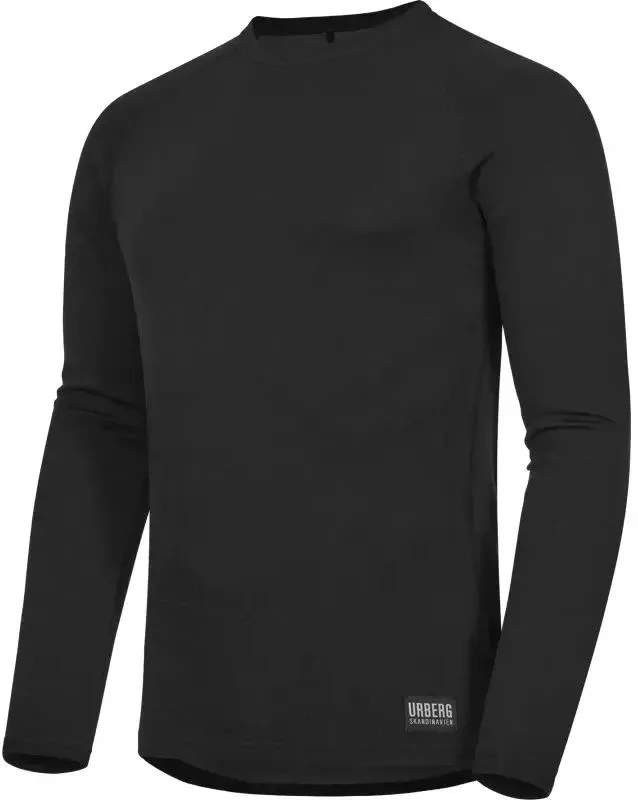 Urberg Merino-Bamboo Base Layer Top Men Black Beauty