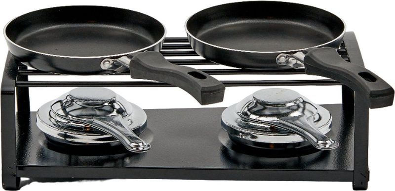 Easyline Gourmetstel - Geschikt voor 2 Personen - Zwart