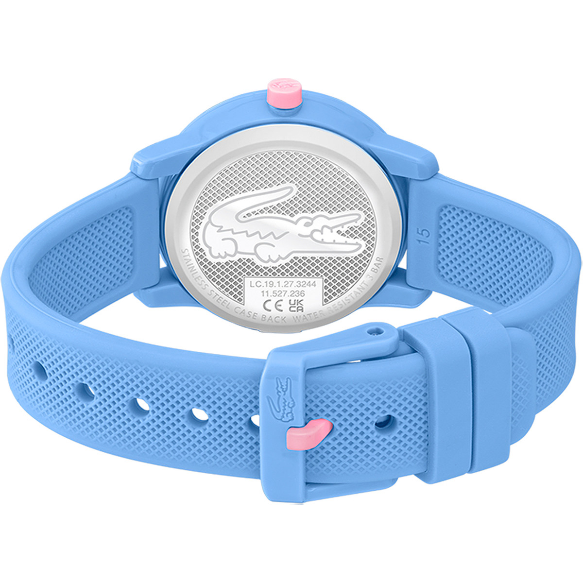 Montre LACOSTE 12.12. Kids enfant résine bleu bracelet silicone bleu
