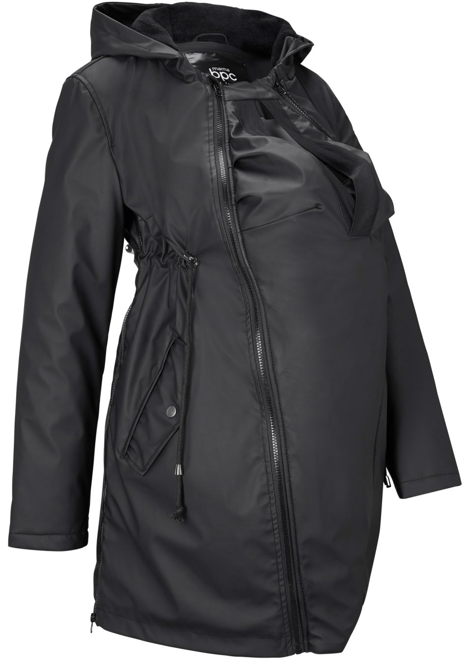 Veste imperméable de grossesse/de portage, doublée