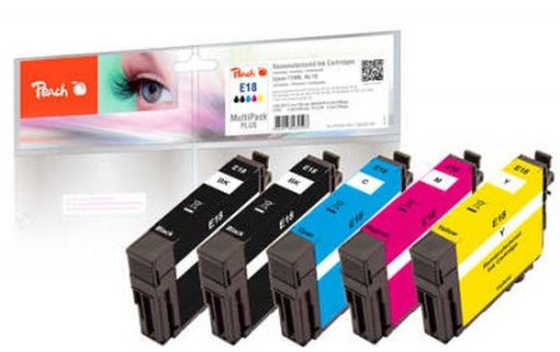 Tintenset Epson No. 18Tintenset (alle Farben, 2x Schwarz)