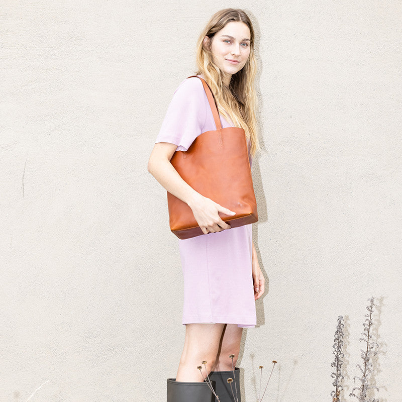 Kleine Tote Bag Brown