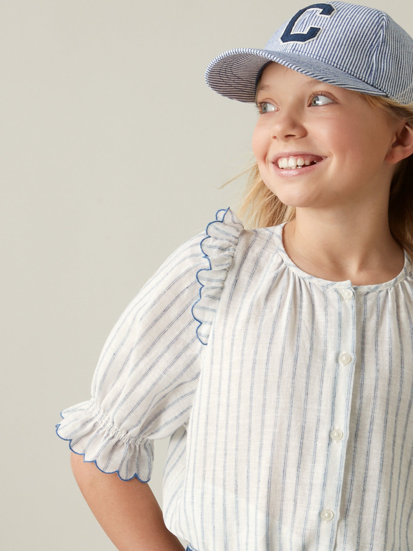 Chemise Fille à volants