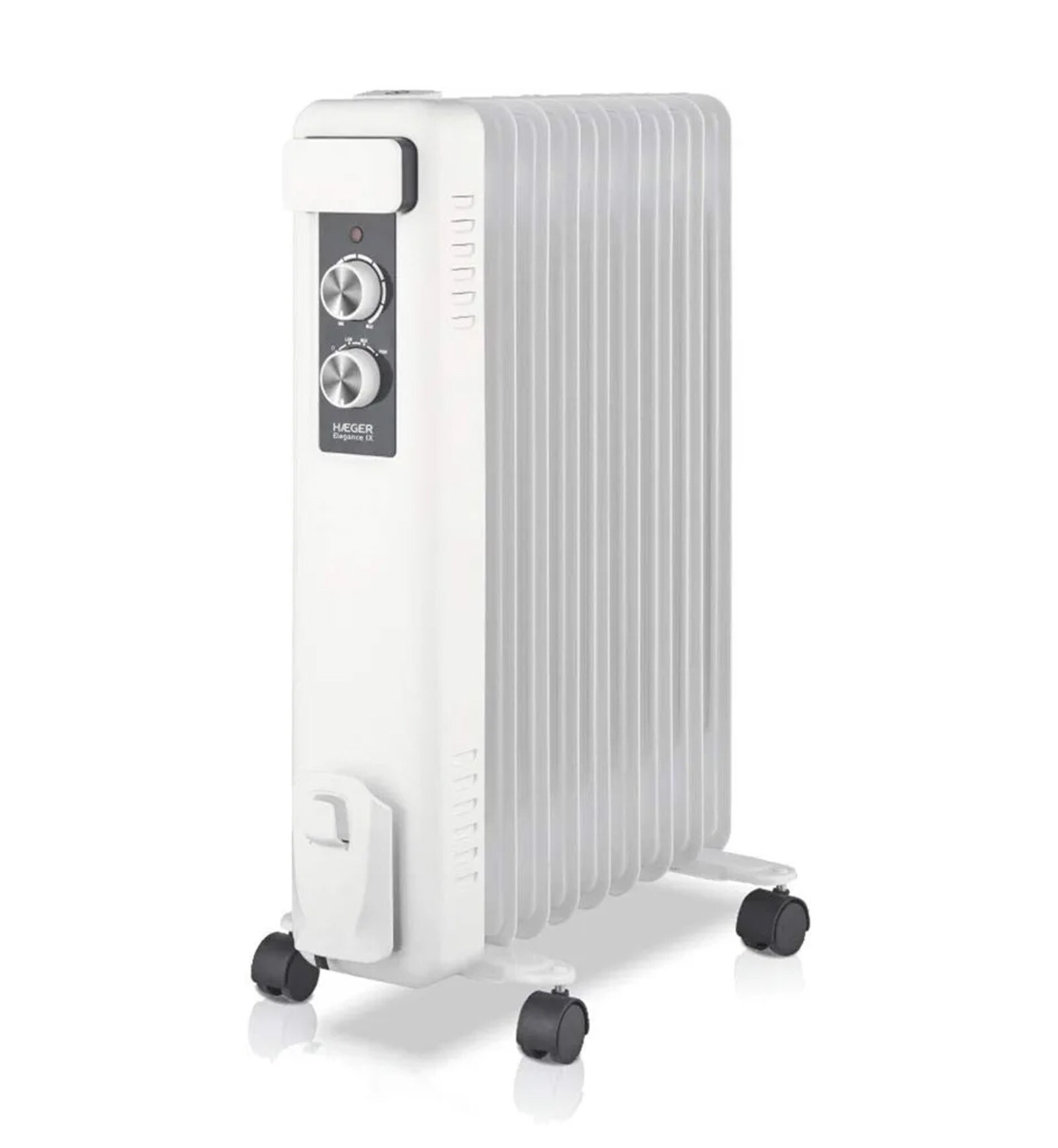 HAEGER Öl Radiator 2 Heizstufen max. 2000 W, 9 Rippen, Thermostat