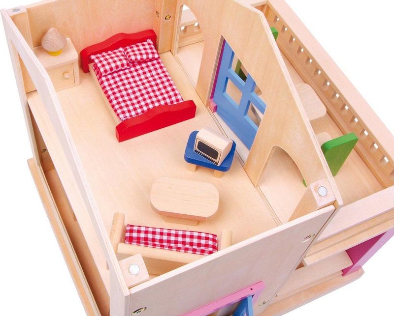 Base Toys Houten Poppenhuis