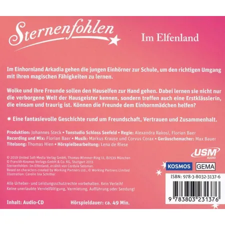 KOSMOS CD Sternenfohlen 17 - Im Elfenland