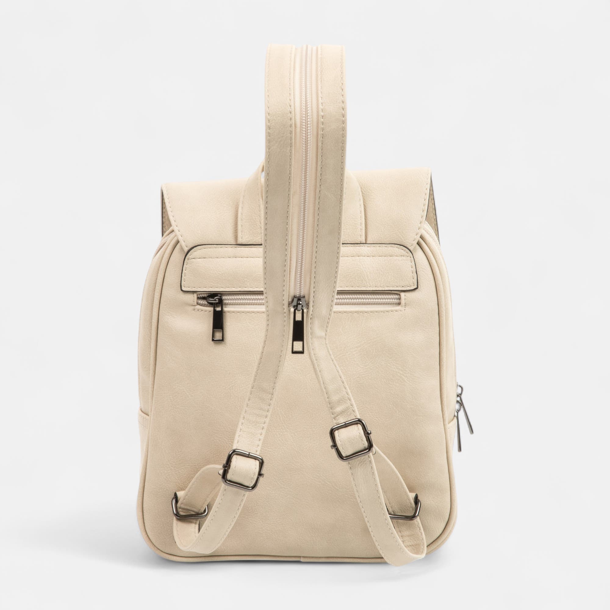 Sac à dos beige
