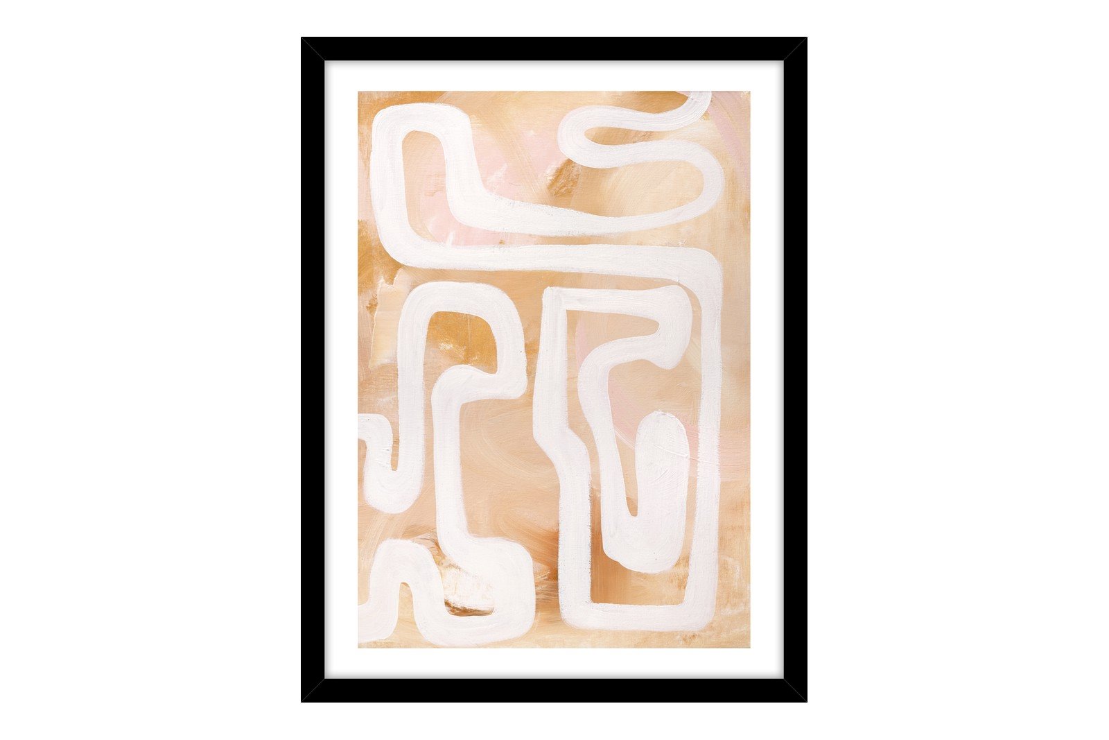 Blank 30x40 cm Black Frame