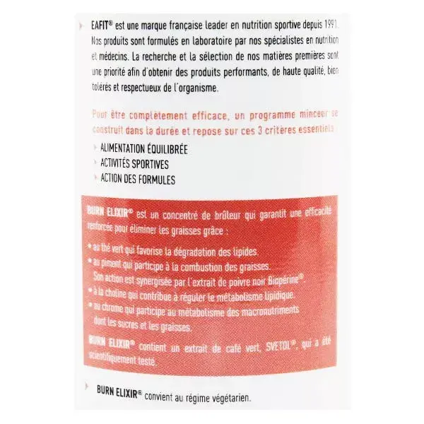 Eafit Burn Elixir 90 cápsulas
