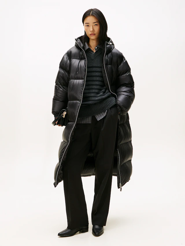 Tommy Hilfiger Daunenmantel »SUPER LIGHT HW DOWN RLX MAXI«, mit super light Daunenfüllung