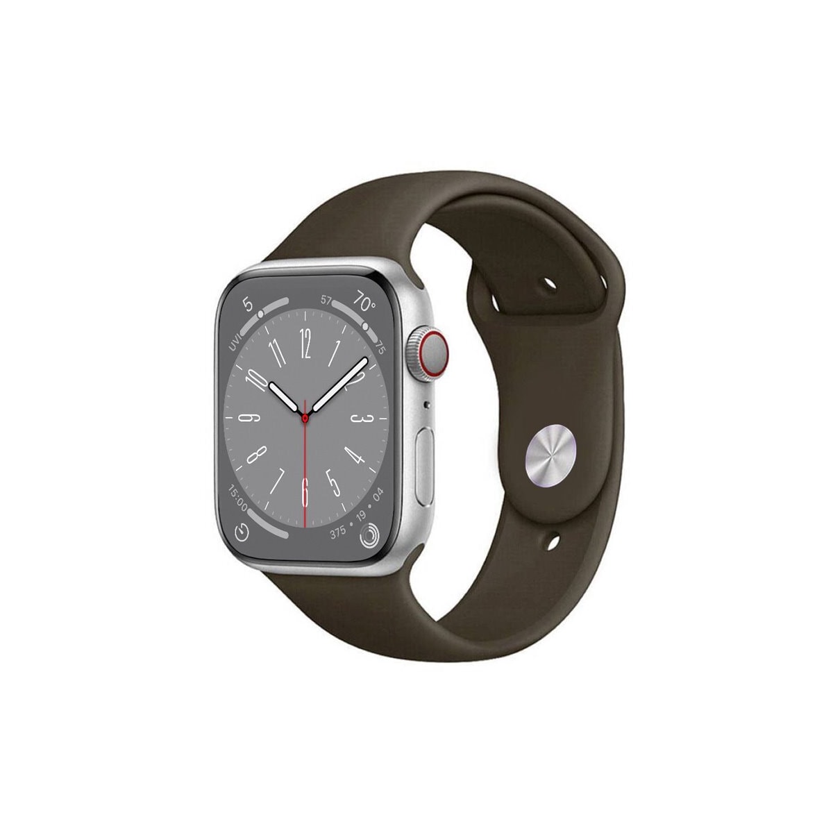Sport Reim Apple Watch 8 (45mm) - Brun