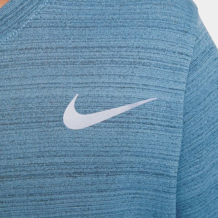 Nike Junior T-shirts Dri-Fit Miler Blå