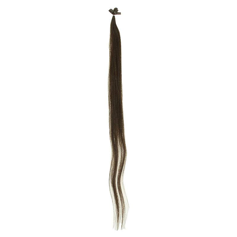 Mèches extensions naturelles Chatain clair x10