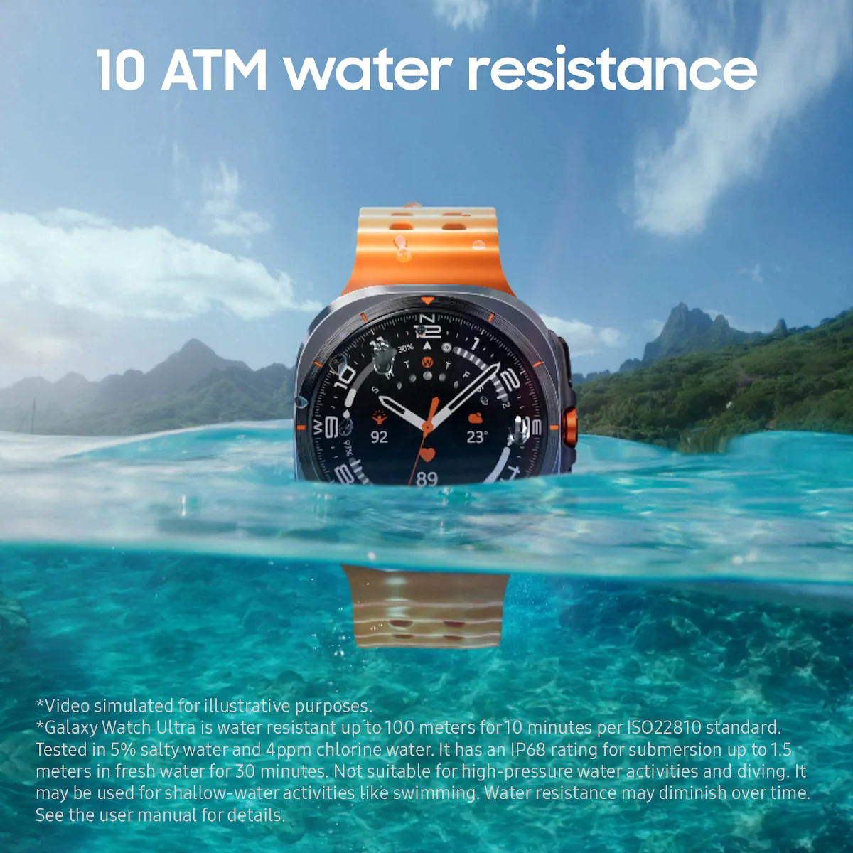 Samsung Galaxy Watch Ultra LTE (mørk grå)
