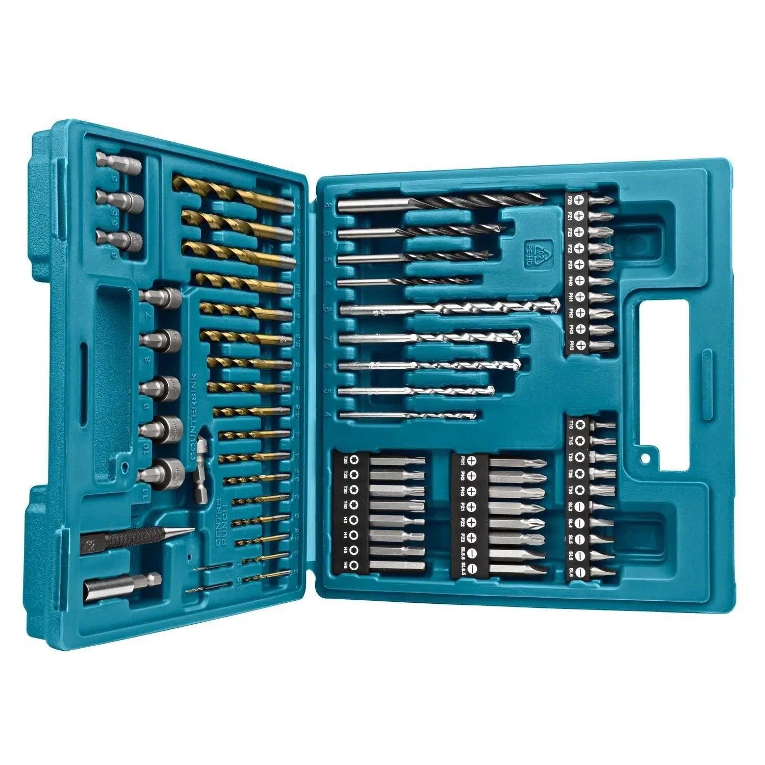 Makita B-49373 Boor/bit set 75-delig