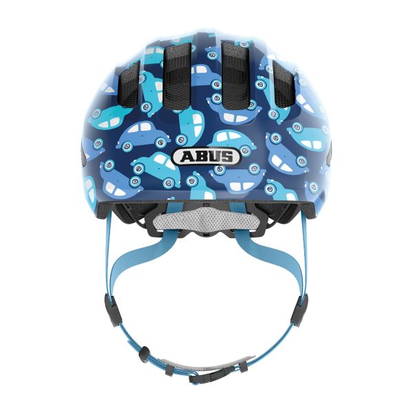 Abus Smiley 3.0 LED Helm Blue Car Mt. S