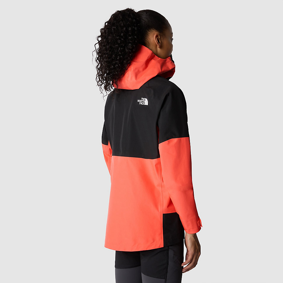 Jazzi GORE-TEX Jacket Dame Radiant Orange/TNF Black