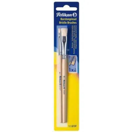 Pelikan Borstenpinsel 613F, 6 und 12