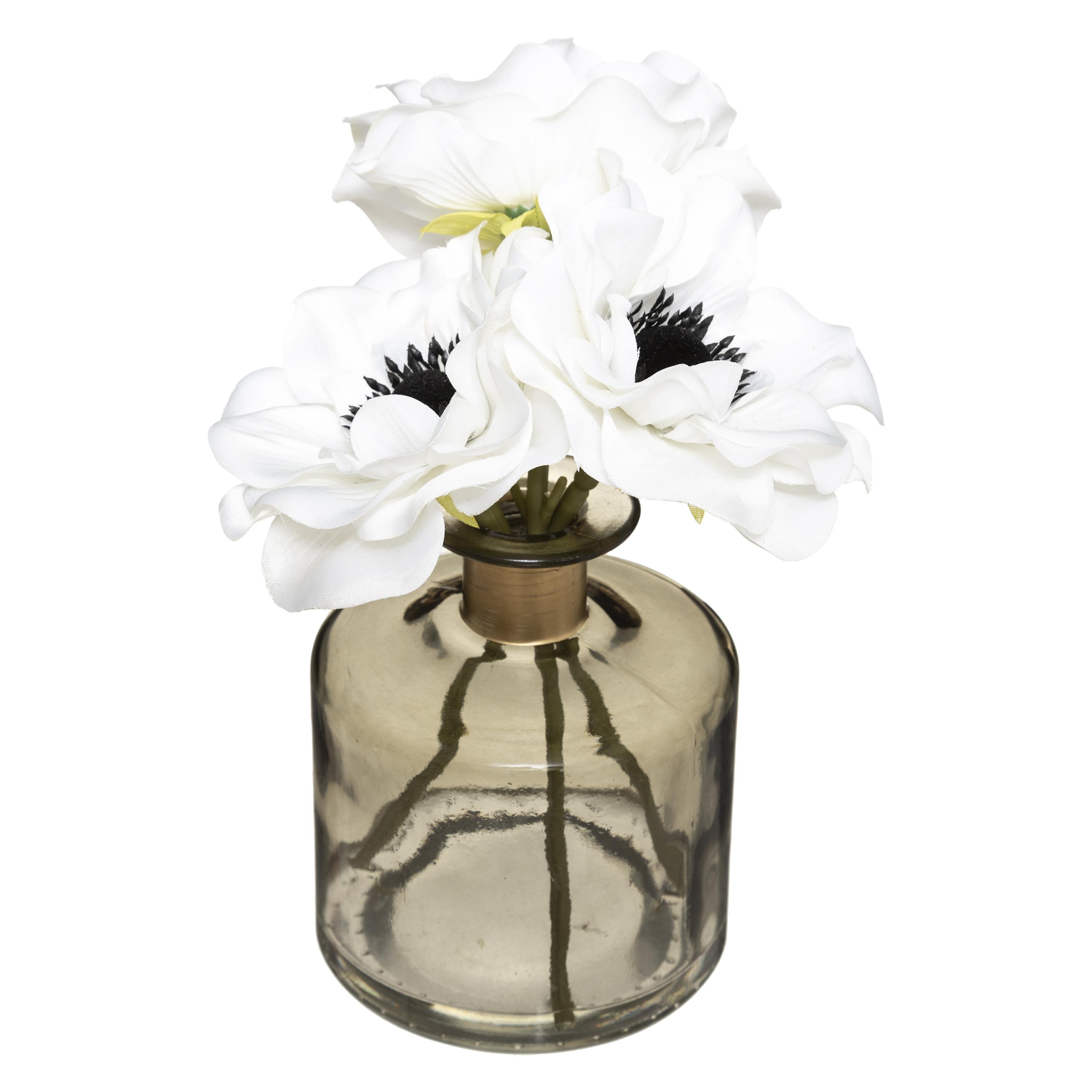 COMPOSIITION ANEMONE VASE VERRE SUITE
