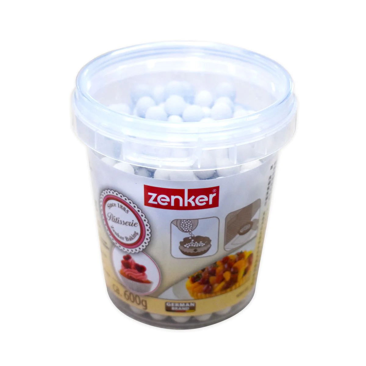 Billes de cuisson pour pâte sablée, pot de 600 grammes Zenker Smart Pa