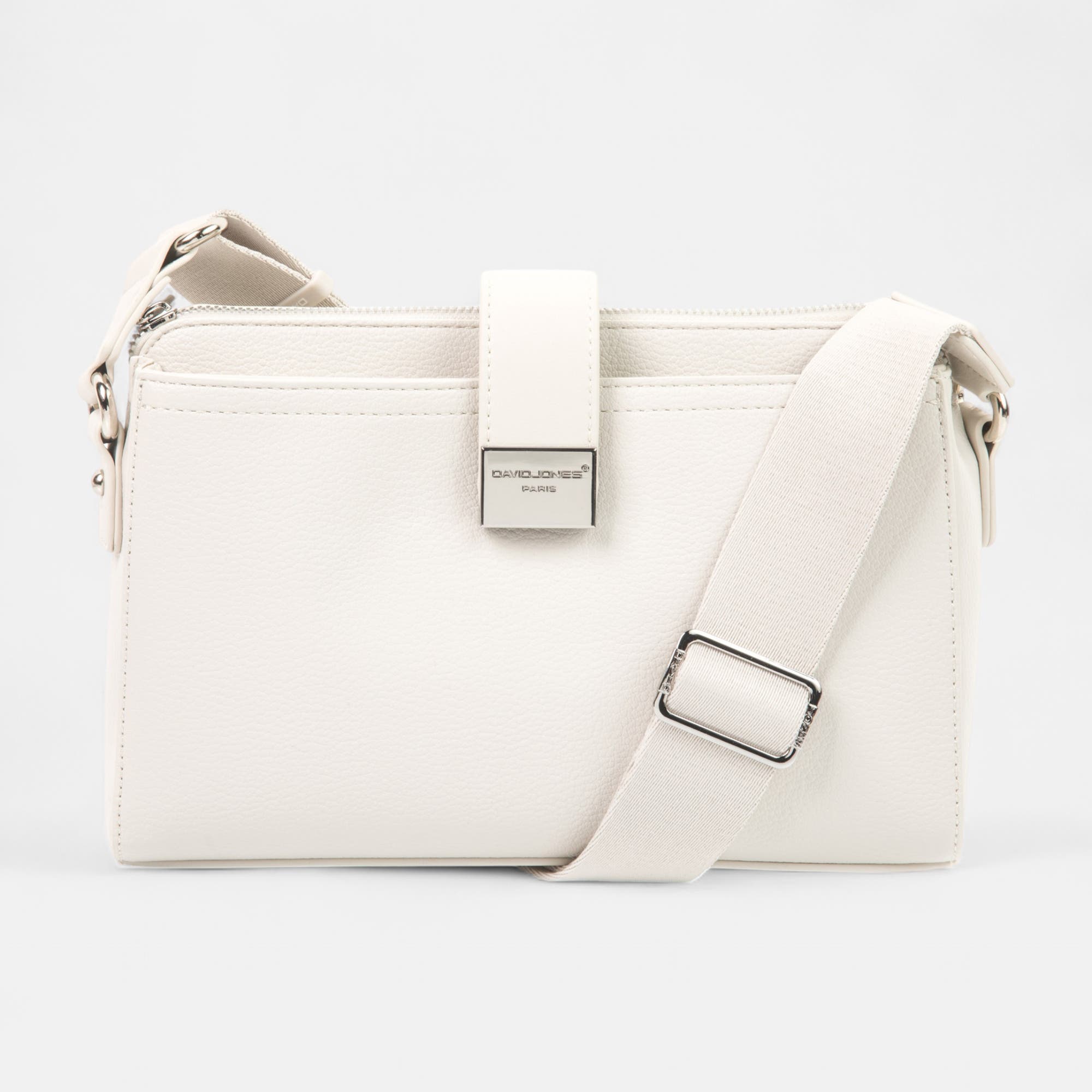 Sac bandoulière beige