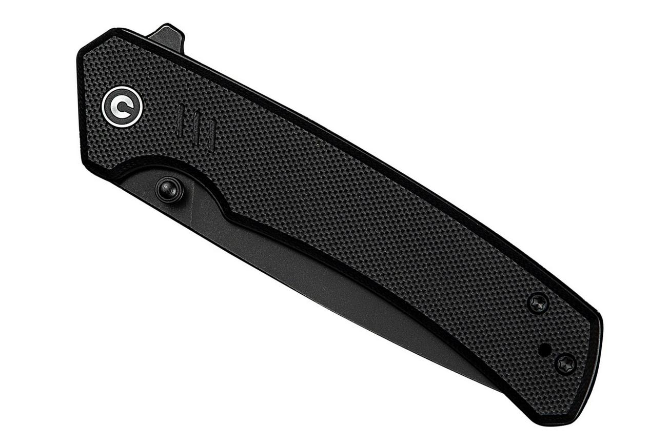 Civivi Merit C24012-1 Black Stonewashed Black G10, zakmes