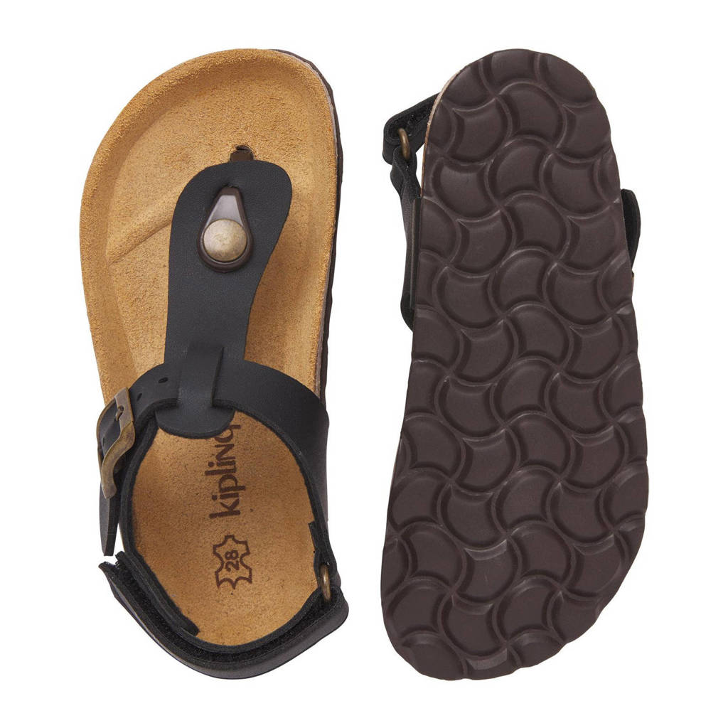 Kipling Juan 3sandalen zwart