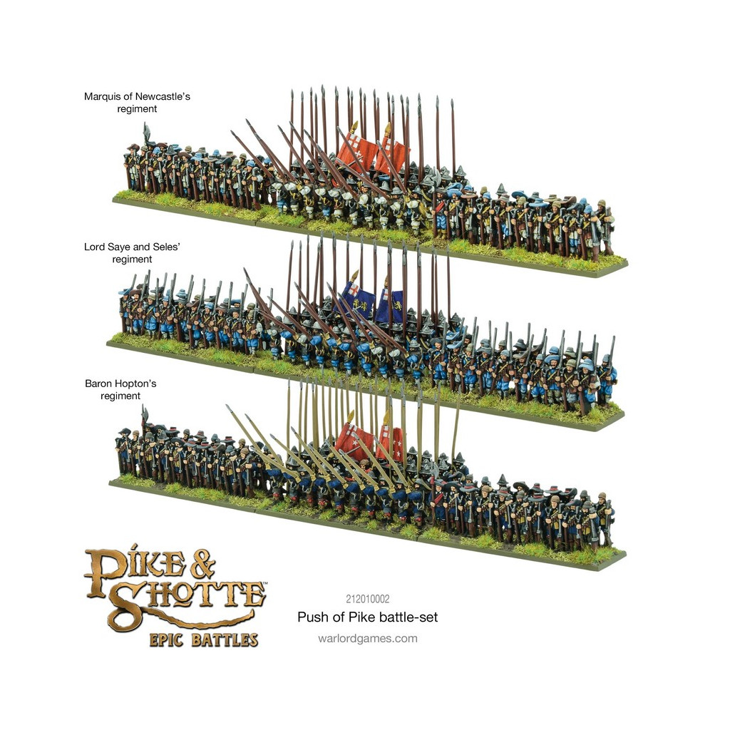 Pike & Shotte Epic Battles - Push of Pike starter-set