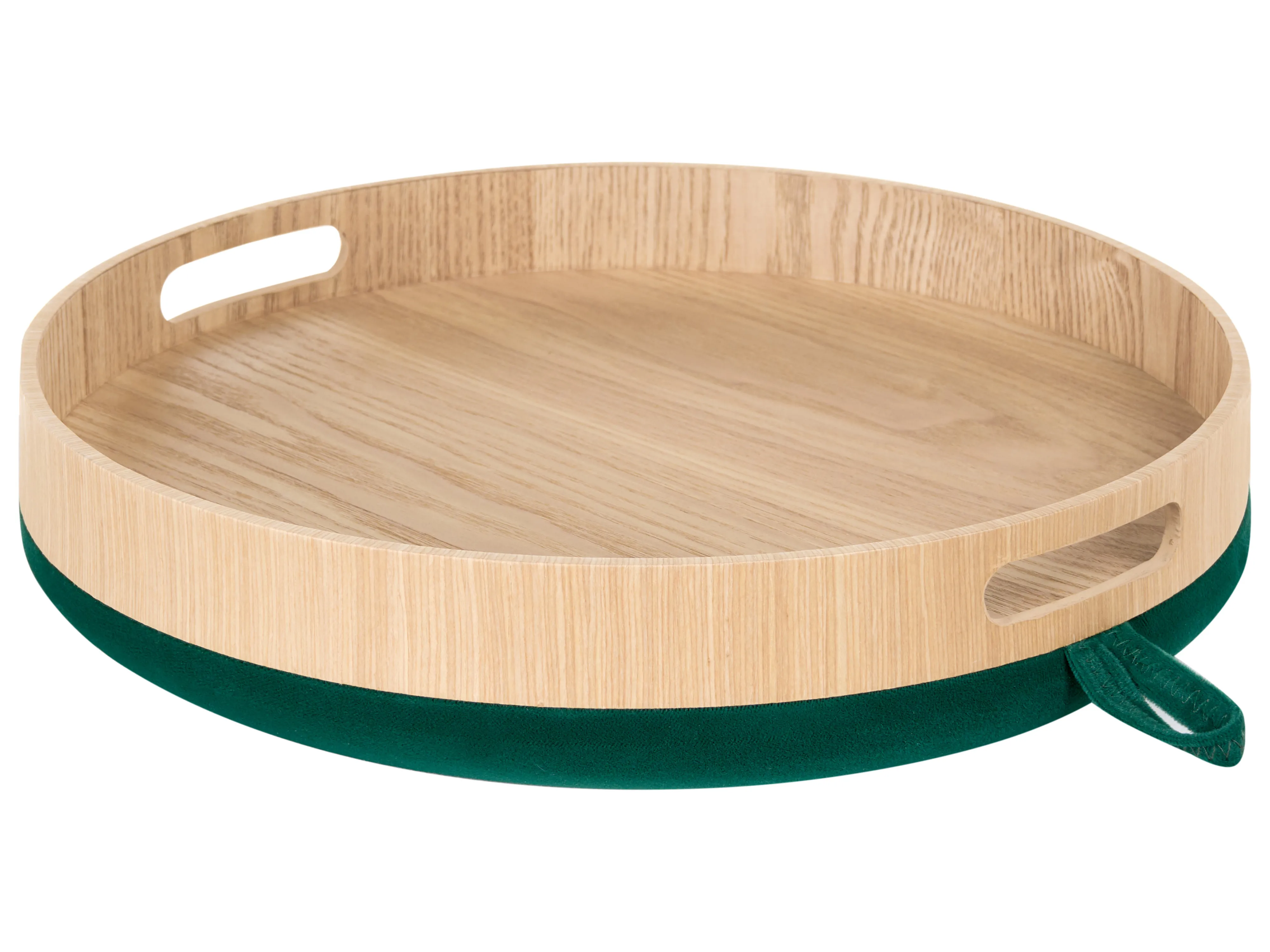 Hocker met opbergruimte NEELY Fluweel Smaragdgroen