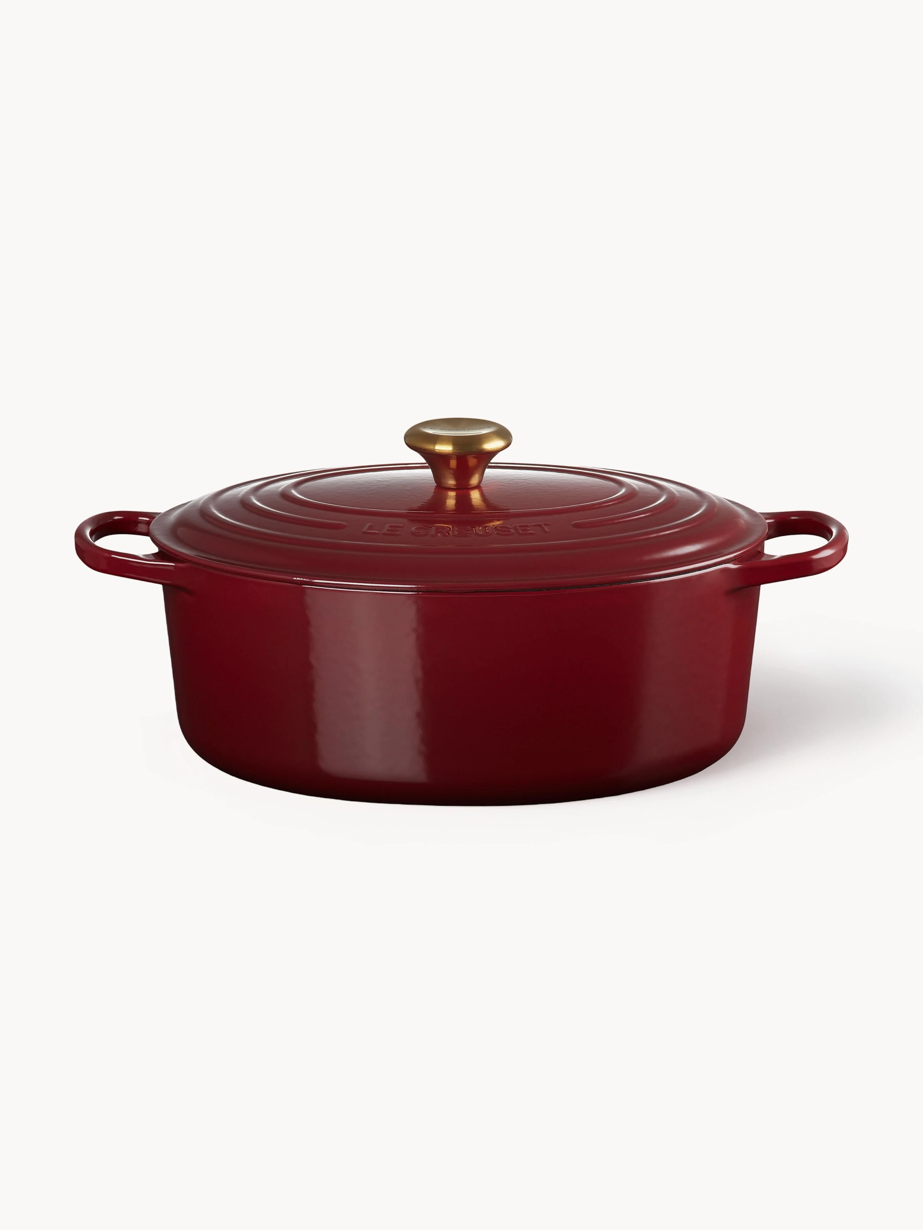 Ovale braadpan Signature Collection van gietijzer